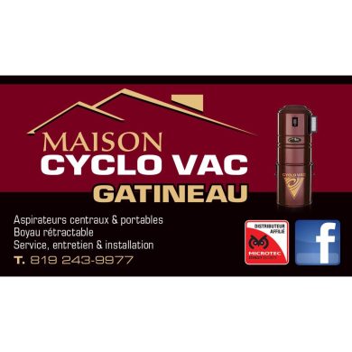 Aspirateur CycloVac Gatineau  (819) 243-9977